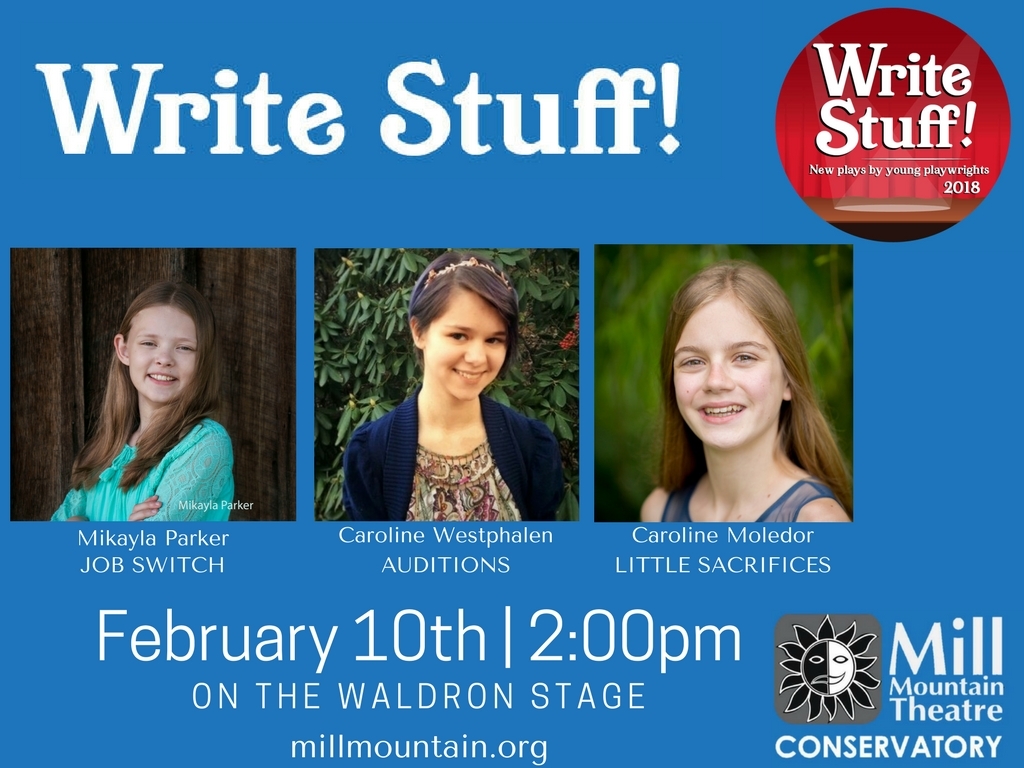 Feature: WRITE STUFF! at Mill Mountain Theatre  Image