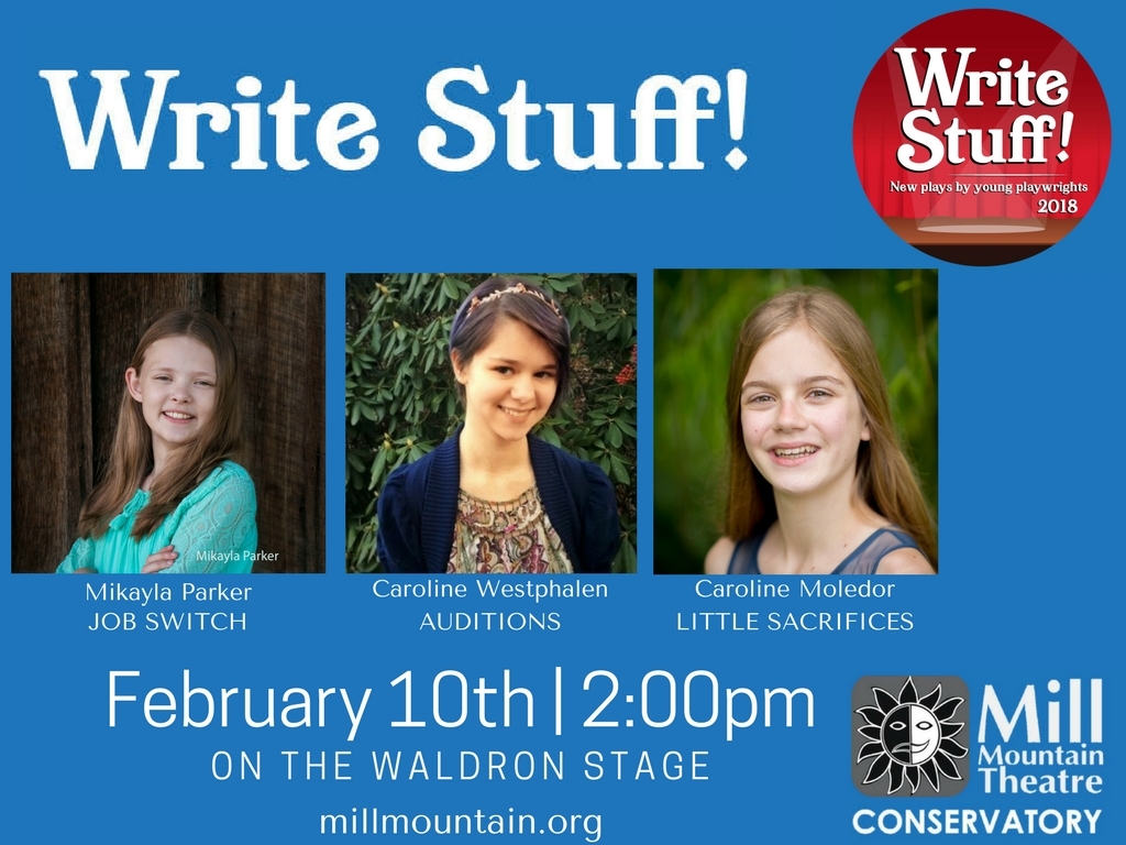 Feature: WRITE STUFF! at Mill Mountain Theatre Image