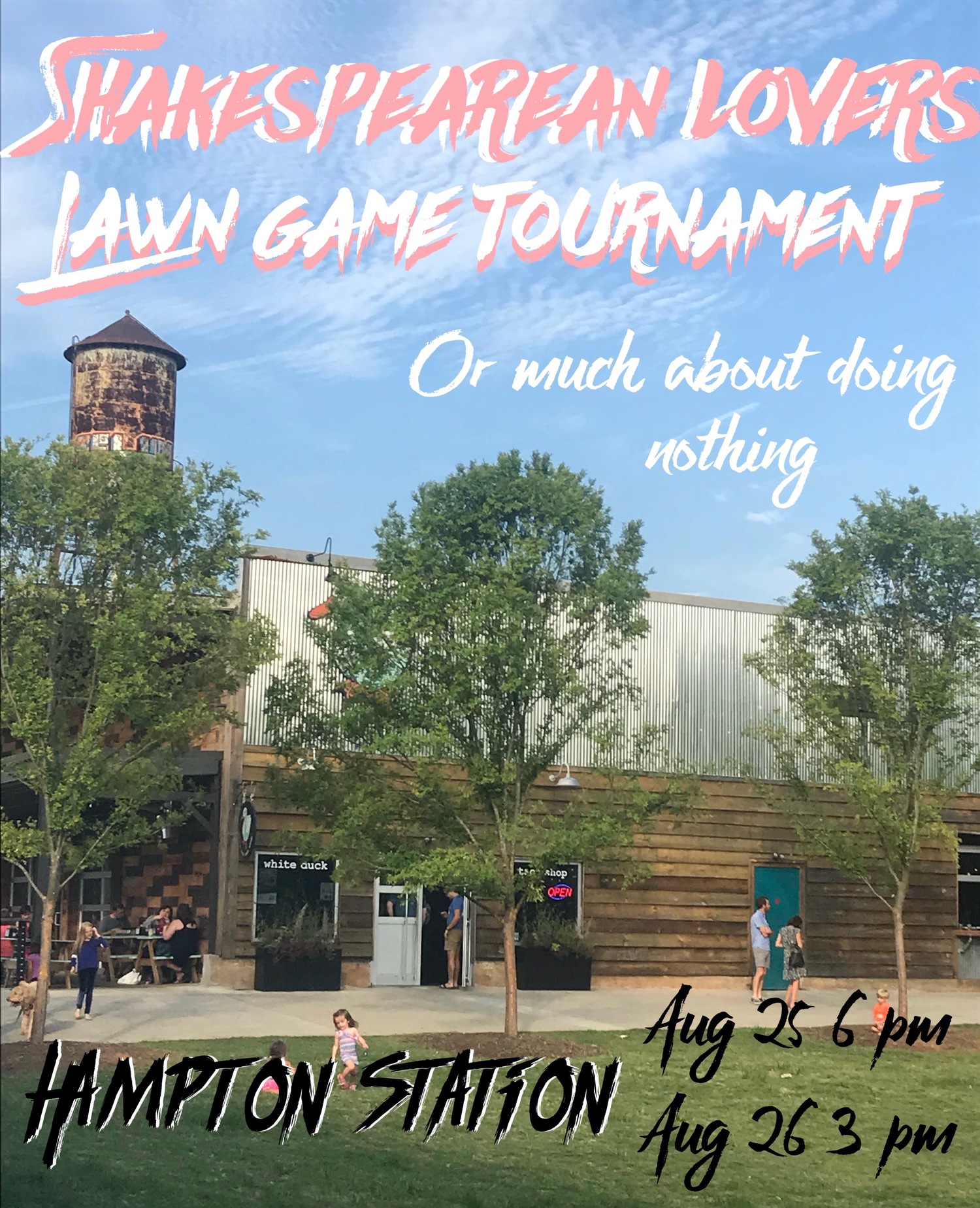 Interview: Lauren French, director of SHAKESPEAREAN LOVERS LAWN GAME 