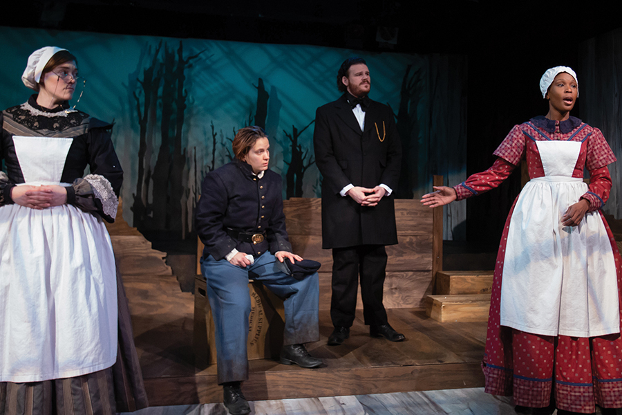 Review: THE DECISION FALLS ON THE AUDIENCE AT SECRET SOLDIERS: HEROINES IN DISGUISE NOW PLAYING AT THE COTERIE THEATRE Image