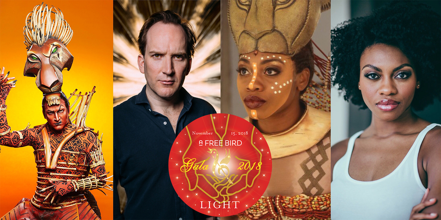 Broadway Stars, The Lion King Adrienne Walker and Stephen Carlile to support Childhood Cancer at A Free Bird's Gala 2018 Image