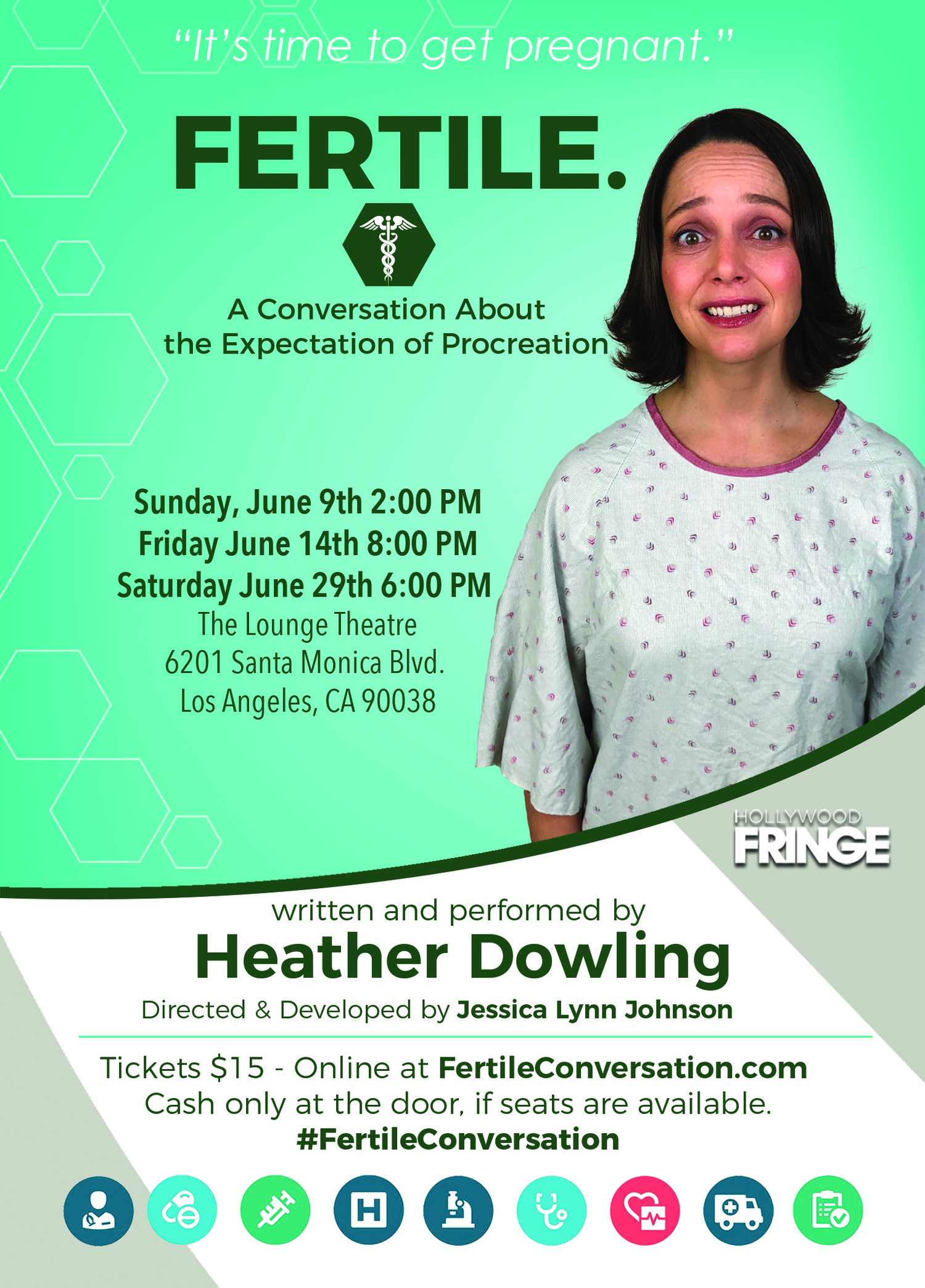 Fringe Vet Heather Dowling Returns with FERTILE Image