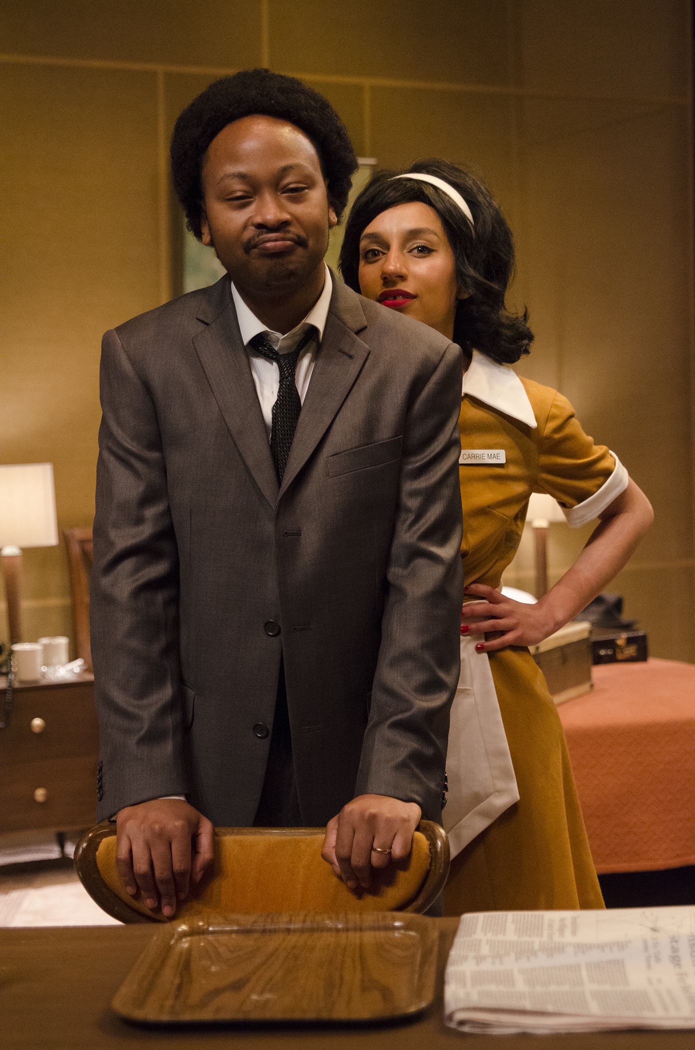 Review: THE MOUNTAINTOP at Omaha Community Playhouse: Who Was This Man? Image