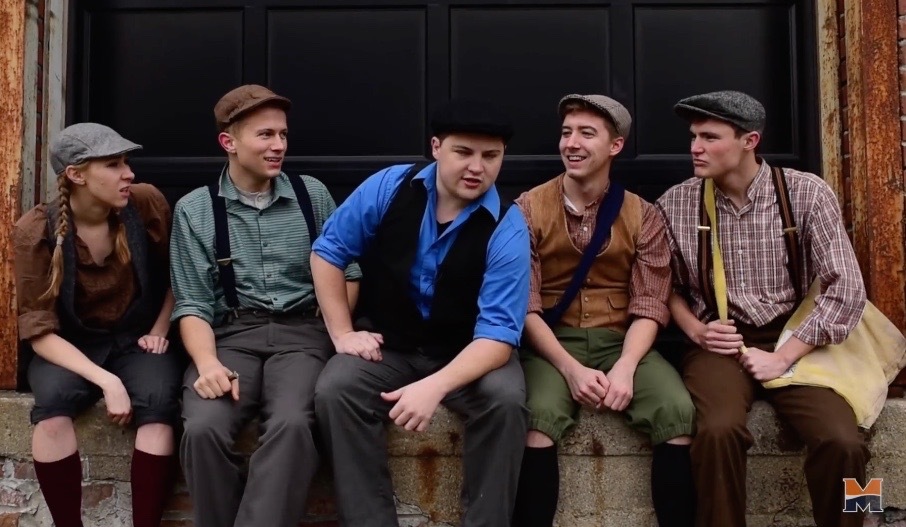 Review: NEWSIES Stop the Press at Midland University Theatre Image