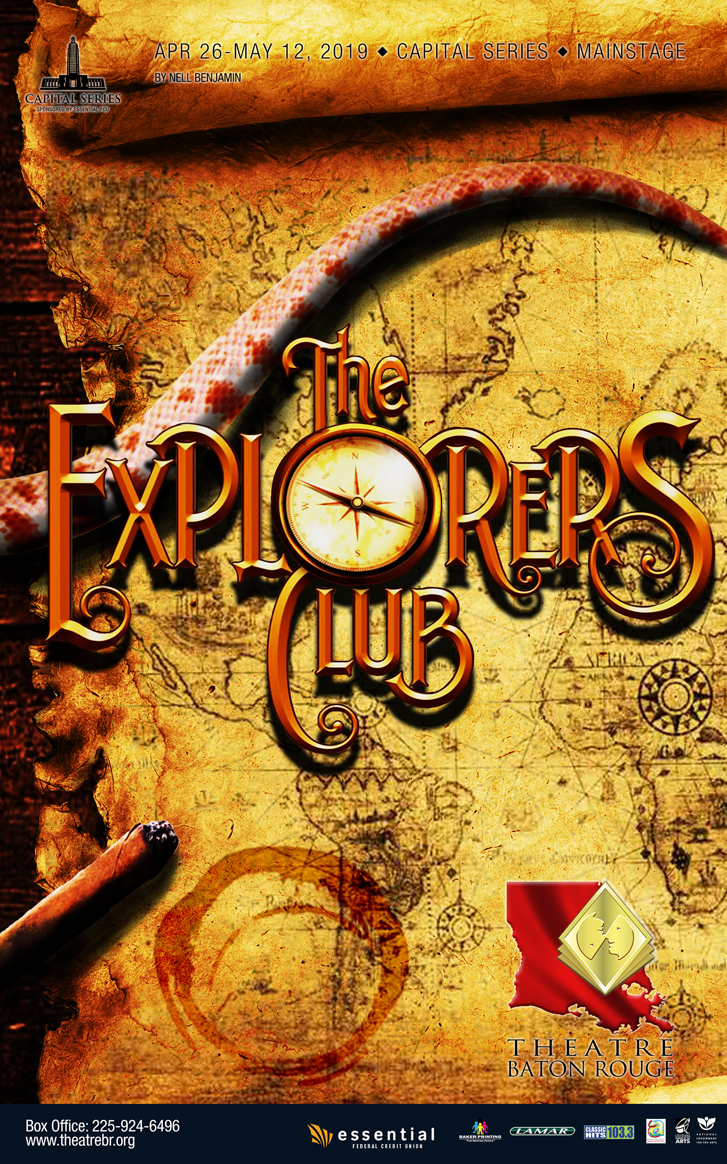 Interview: Ally Guay of THE EXPLORERS CLUB at Theatre Baton Rouge 