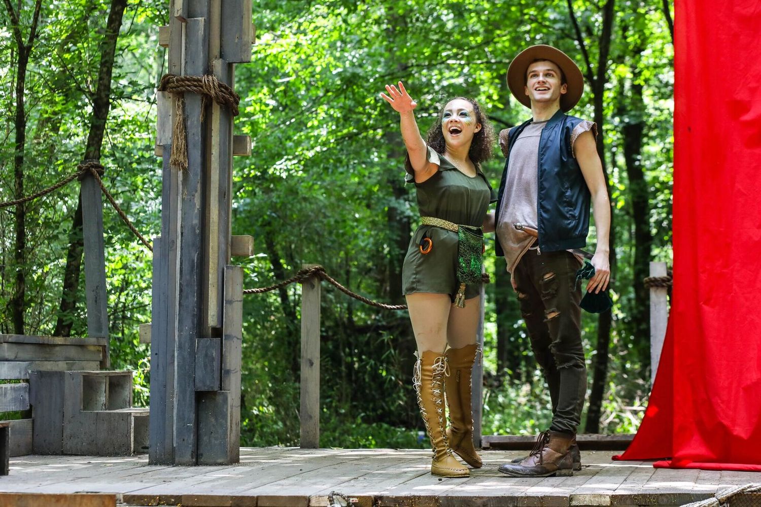 Review: PETER PAN, A WORLD PREMIERE MUSICAL PIRATE ADVENTURE Takes Flight at Serenbe Playhouse 