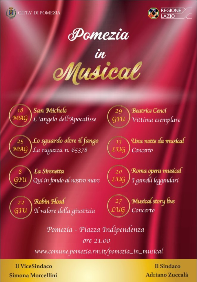L'arte in piazza con il POMEZIA IN MUSICAL Image