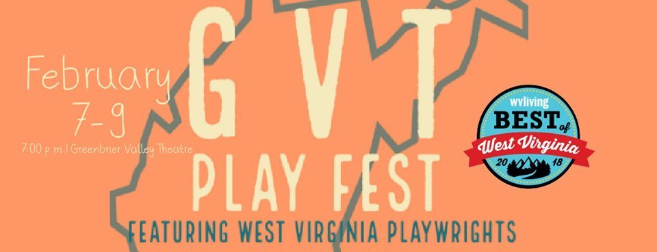 GVT PLAY FEST at GREENBRIER VALLEY THEATRE In February! Image