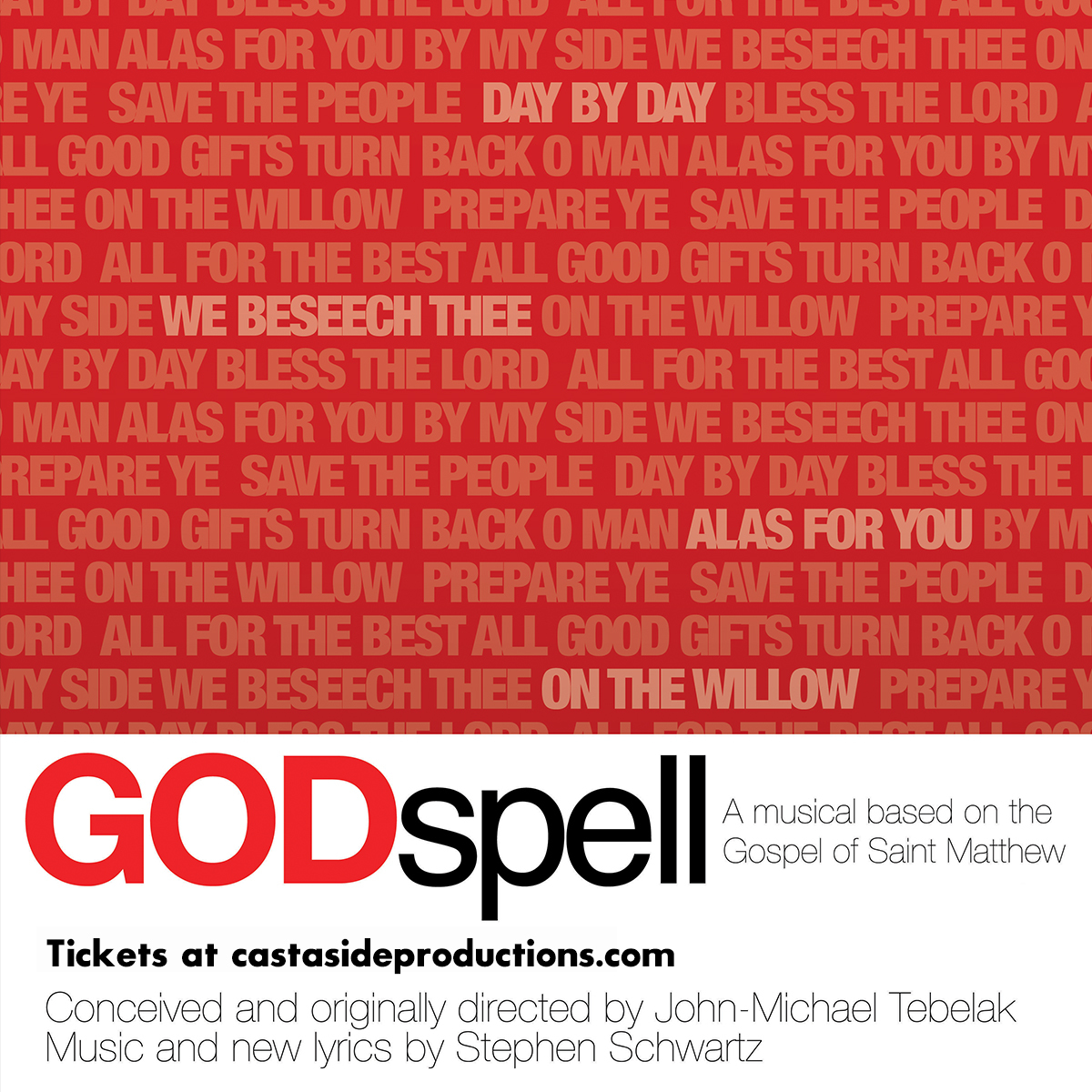 Cast Aside Productions Presents GODSPELL In Portland Image