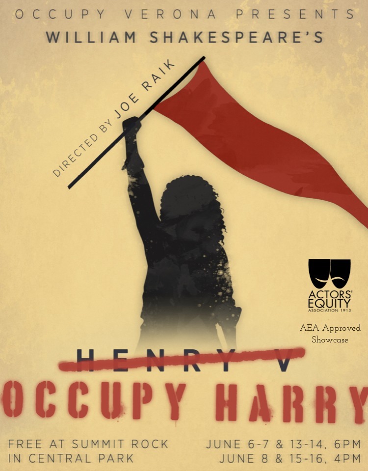 Occupy Verona Presents HENRY V: OCCUPY HARRY 