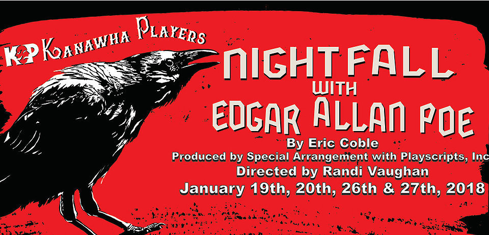 Feature: NIGHTFALL WITH EDGAR ALLAN POE Presented by the Kanawha Players at the LABELLE THEATER Image