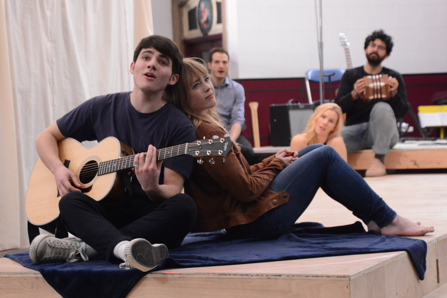 What style of music did funk develop out of? image