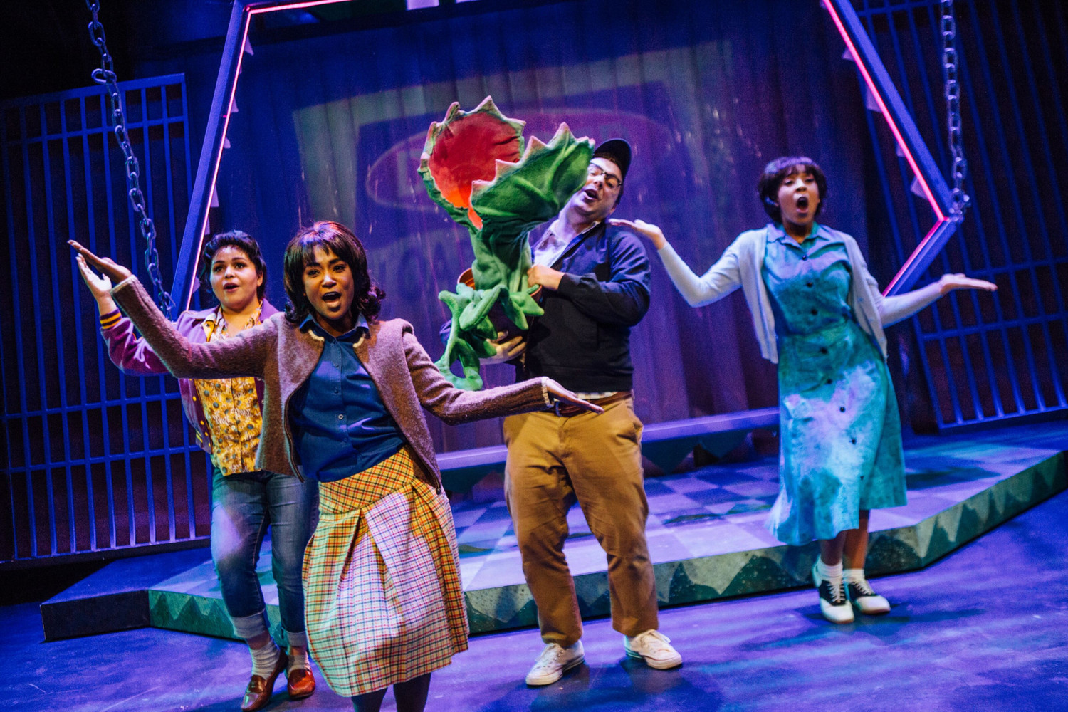 Review: LITTLE SHOP OF HORRORS is in bloom at STAGES REPERTORY THEATRE Image