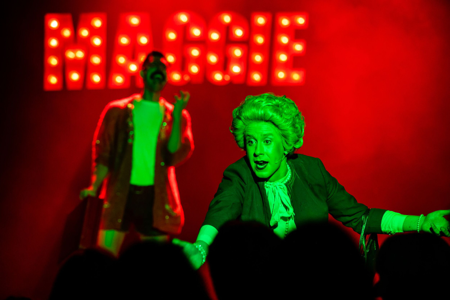 Review: MARGARET THATCHER: QUEEN OF SOHO, Wilton's Music Hall Image