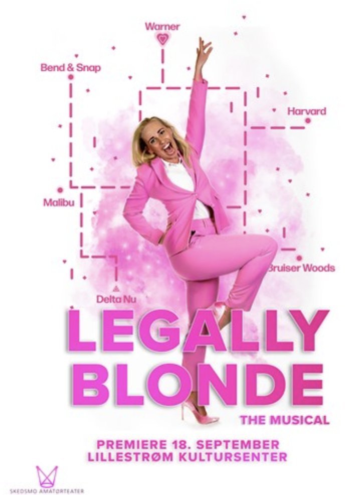 LEGALLY BLONDE to Play at Lillestrom Kultursenter 