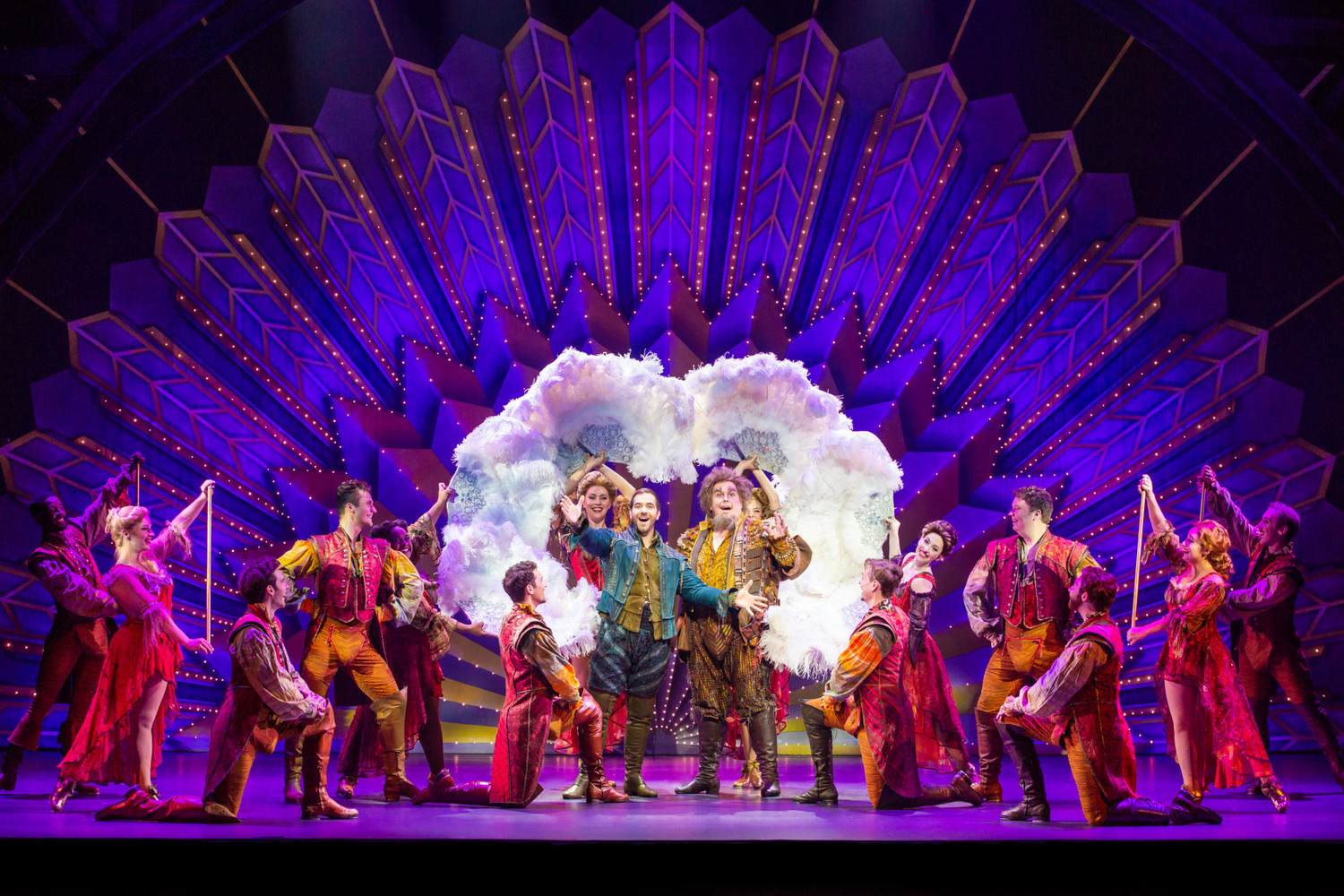 Review: SOMETHING ROTTEN! at the Fisher Theatre is Campy Musical Bliss and Pure Fun Image