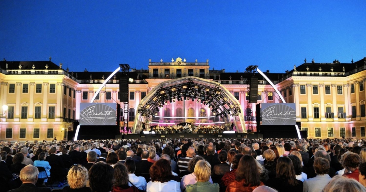 ELISABETH to Return to Vienna at Schloss Schönbrunn Ehrenhof July 2019 