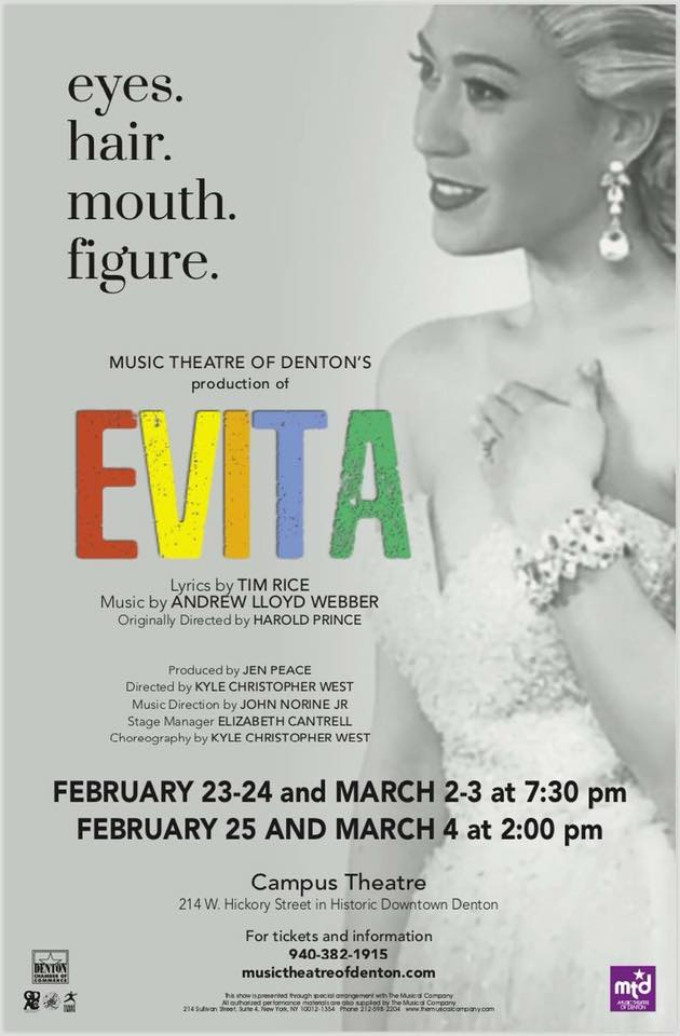Review: EVITA at MUSIC THEATRE OF DENTON Image