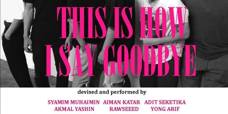 THIS IS HOW I SAY GOODBYE Comes To Revolution Stage Studio 10/12 