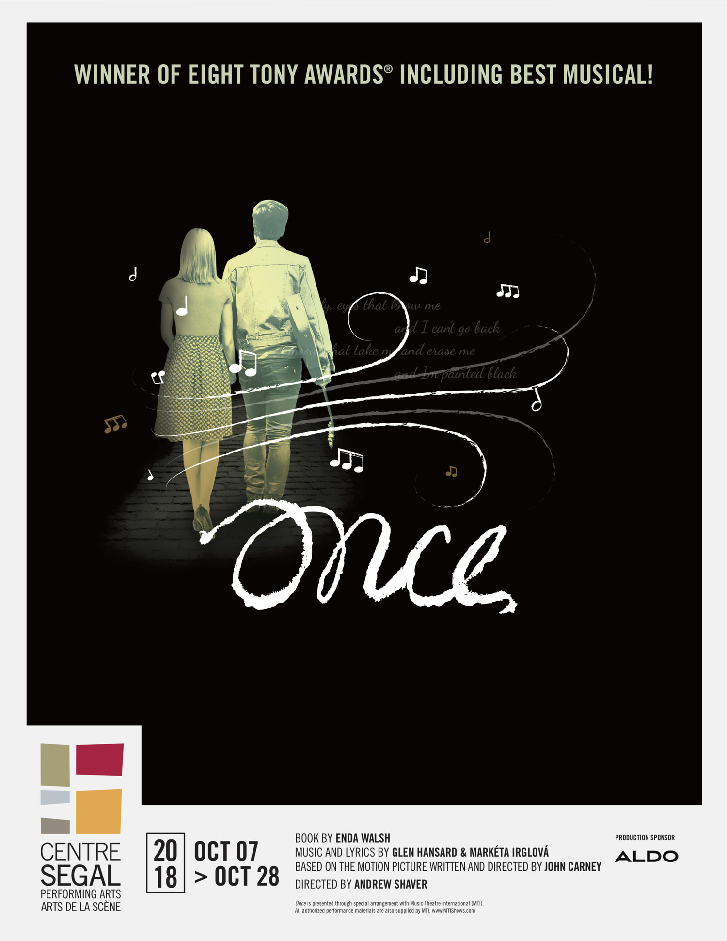 Review: ONCE at The Segal Centre For Performing Arts 