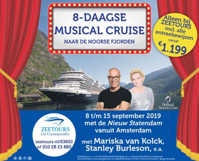 Feature: MUSICAL CRUISE at Nordic Fjords Image
