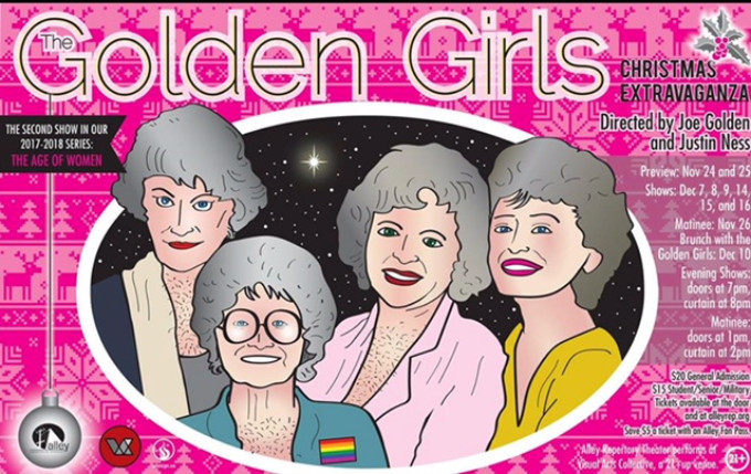 Review: GOLDEN GIRLS CHRISTMAS EXTRAVAGANZA at Alley Repertory Theater  Image