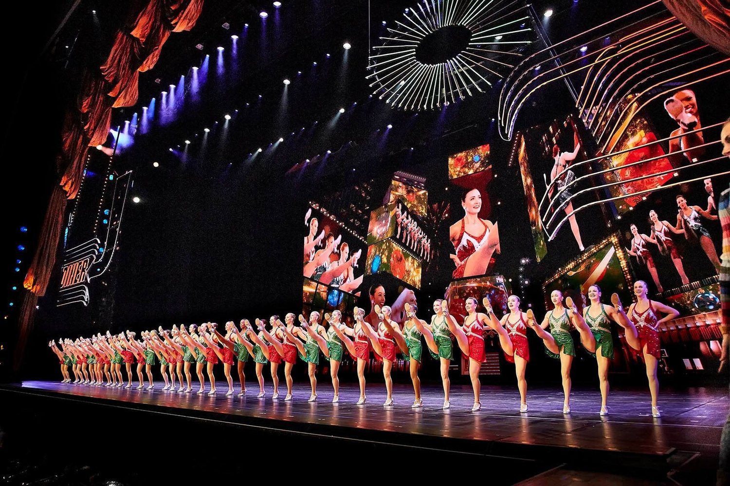 BWW TV: Lights Up on the Bright New Technology at the Radio City Christmas Spectacular! Video