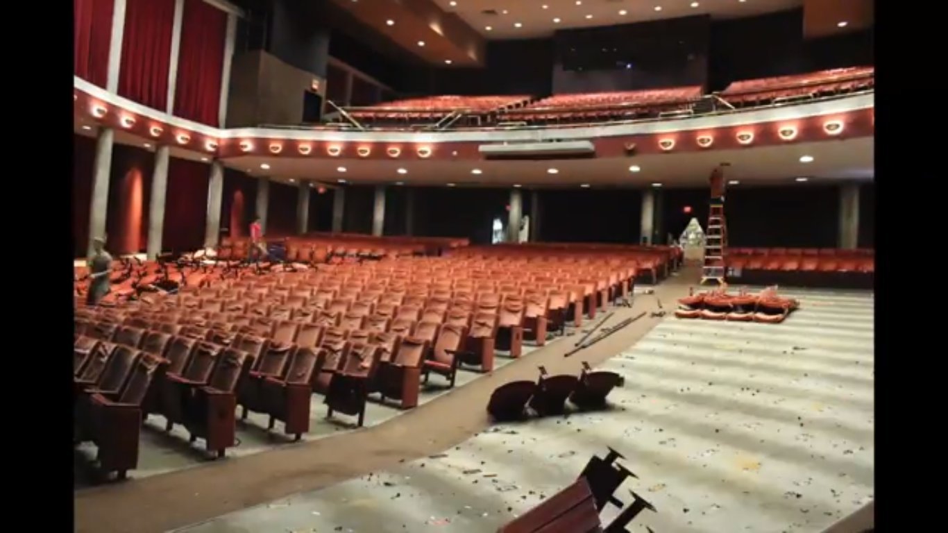 Video Time Lapse Video Of Paper Mill Playhouse Renovation Video