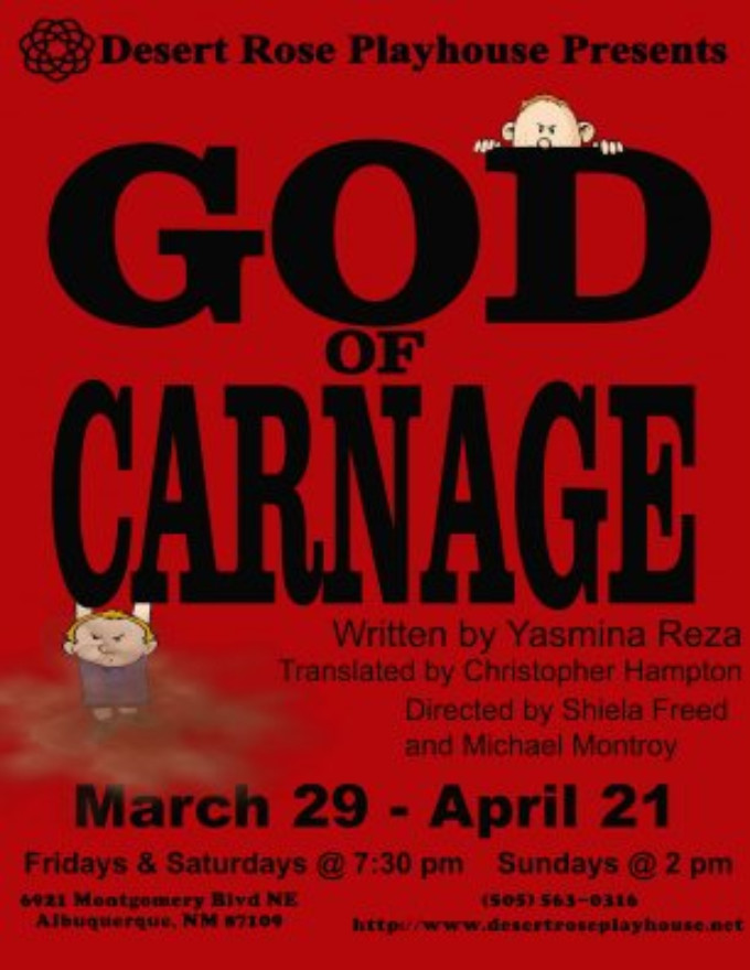 Review: GOD OF CARNAGE at Desert Rose Playhouse 