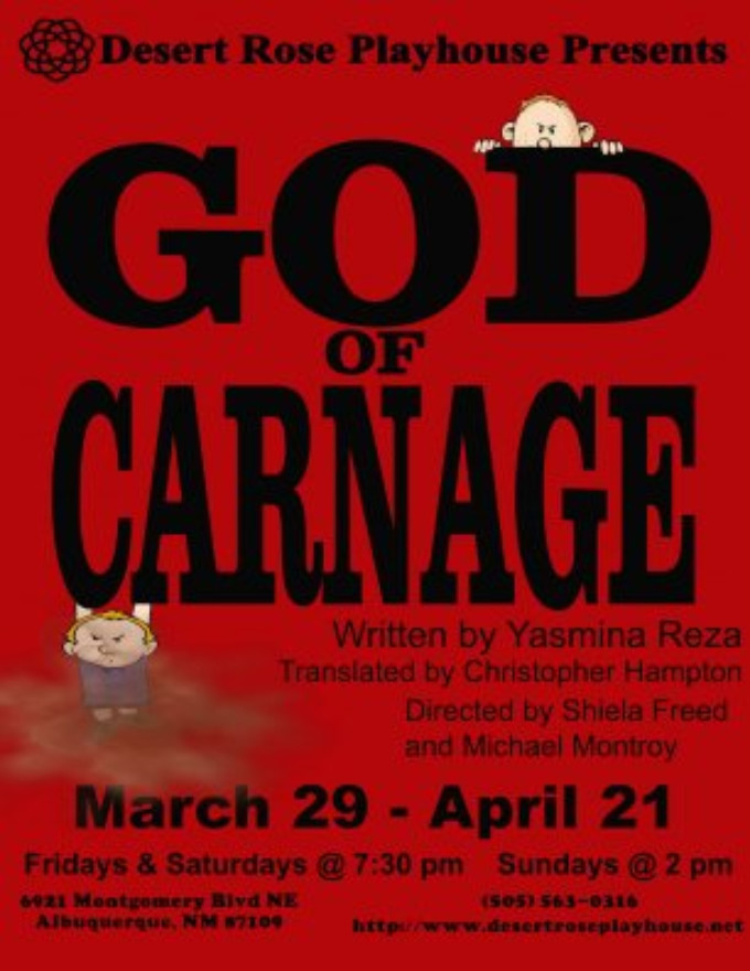 Review: GOD OF CARNAGE at Desert Rose Playhouse Image