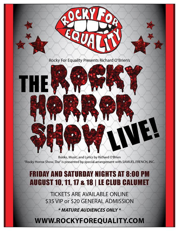 Feature: ROCKY HORROR LIVE HEATING UP THE STAGE THIS AUGUST at Rocky For Equality 