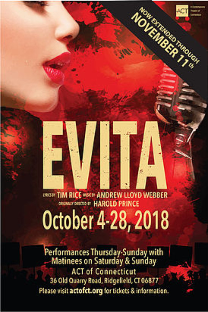 Review: EVITA at ACT Of Connecticut Image