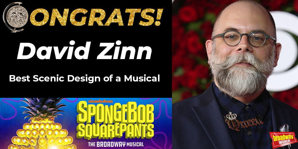 SPONGEBOB SQUAREPANTS THE MUSICAL s David Zinn Wins 2018 Tony Award 
