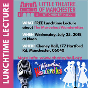 LTM's Lunchtime Lecture Series Continues With THE MARVELOUS WONDERETTES  Image