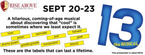 Cast Set For 13 At Rise Above Performing Arts Image