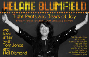 TIGHT PANTS AND TEARS OF JOY: MY LOVE AFFAIR WITH TOM JONES AND NEIL DIAMOND Returns to the Laurie Beechman 