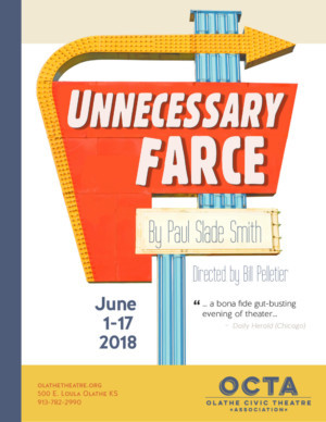 UNNECESSARY FARCE Slams Into Olathe Civic Theatre Association Image