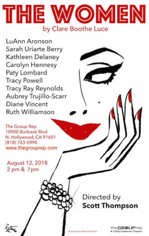THE WOMEN Staged Reading Fundraiser For D'Amor Center For Cancer Care & Group Rep Image