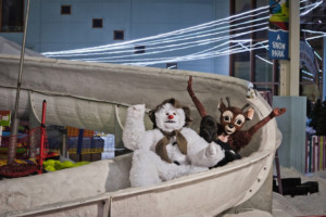 The Snowman Chills Out Before Taking To The Opera House Stage Image
