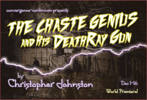 THE CHASTE GENIUS AND HIS DEATHRAY GUN Coming to convergence-continuum Image
