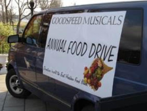 Goodspeed's Annual Food Drive Kicks Off With BOGO Deal for Both Theaters Image