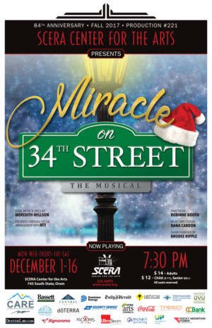 SCERA Celebrates A Musical MIRACLE ON 34TH STREET This December Image