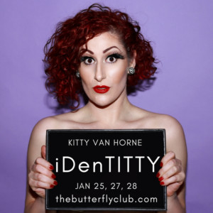 IDenTITTY Comes to The Butterfly Club in January 