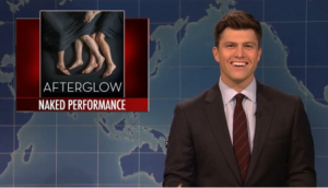 AFTERGLOW Featured On SNL's Weekend Update For Nudist Performance 