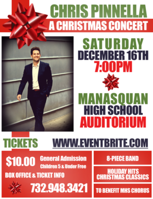 Chris Pinnella Christmas Concert Will Benefit Manasquan High School Image