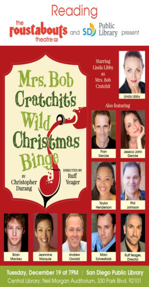 Fabulous Cast Announced for MRS. BOB CRATCHIT'S WILD CHRISTMAS BINGE Reading, 12/19 Image