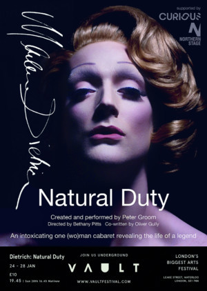 DIETRICH - NATURAL DUTY is an Intoxicating Mix Of Theatre, Cabaret, and Drag 