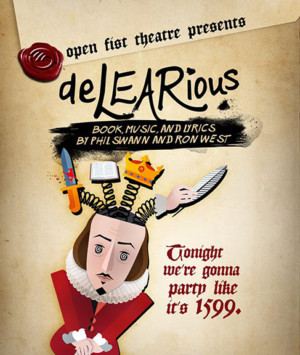 Hilarious Shakespeare Musical DELEARIOUS Extends at Open Fist Image