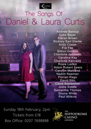 Daniel and Laura Curtis Announce Guests For Hippodrome Casino Concert Image
