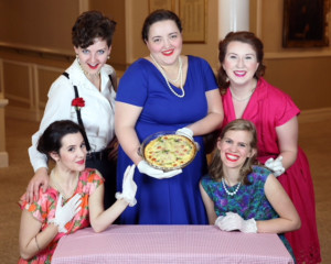 Proud Mary Theatre Company Presents 5 LESBIANS EATING A QUICHE Image